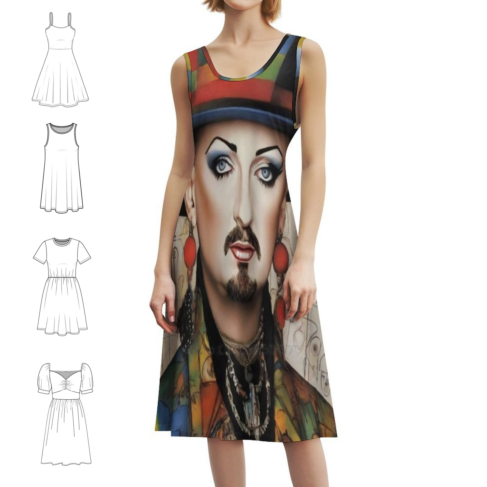 Women Fashion Gown - Boy George : The Art Of