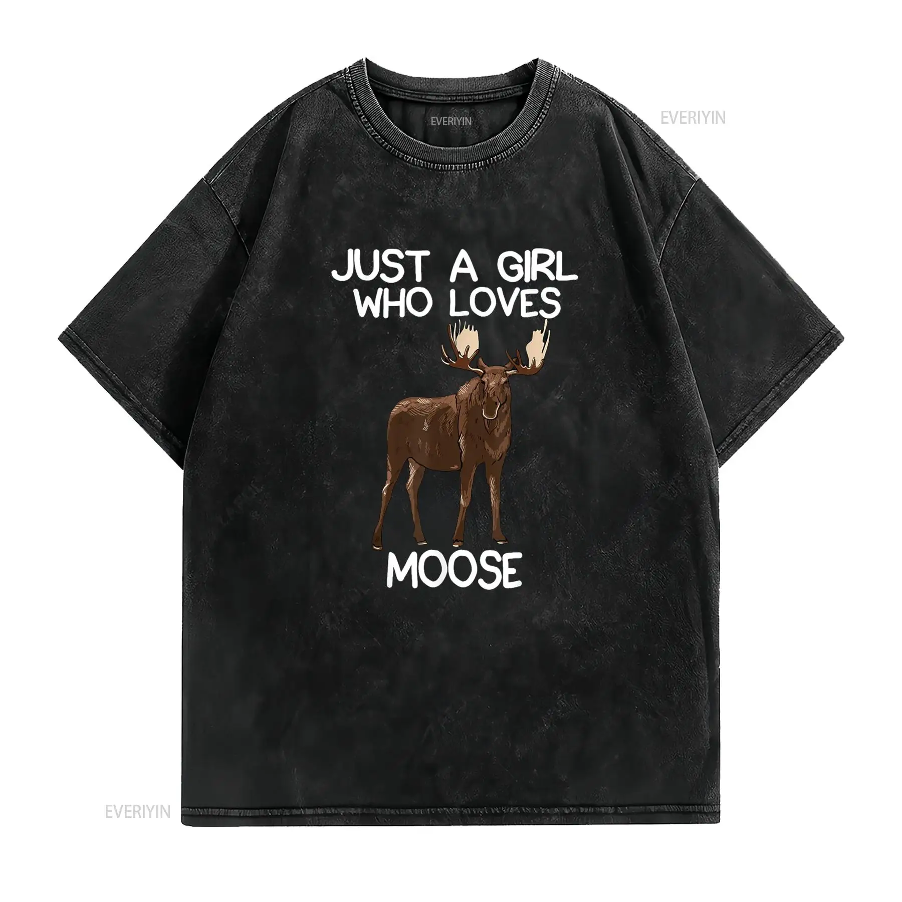 Just A Girl Who Loves Moose Fu - Women Fashion Quotes recensione e prezzo
