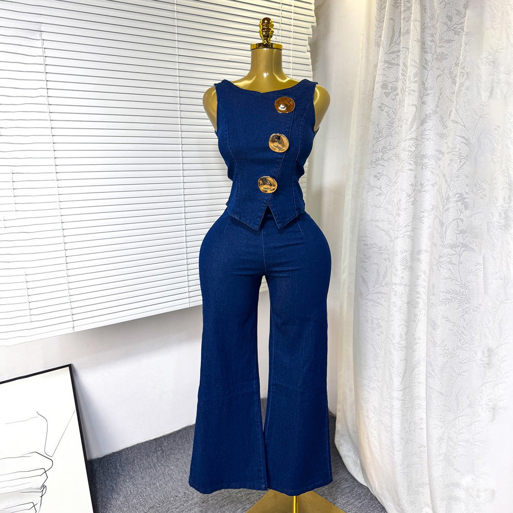 Fashion Denim Women Loungewear - Women Fashion Jeans Top recensione e prezzo