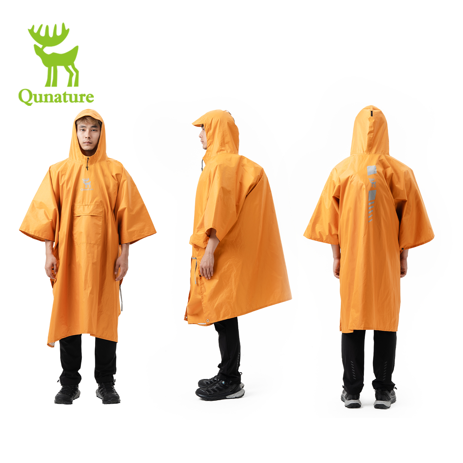 Qunature Raincoat 100% Waterpr - Women'S Fashion Rain Jacket recensione e prezzo