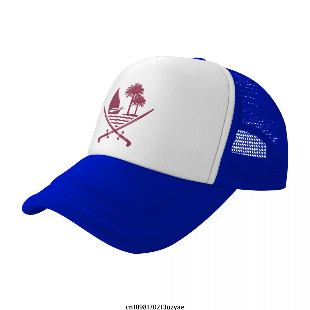 Emblem Of Qatar Mesh Baseball  - Women Fashion Qatar recensione e prezzo