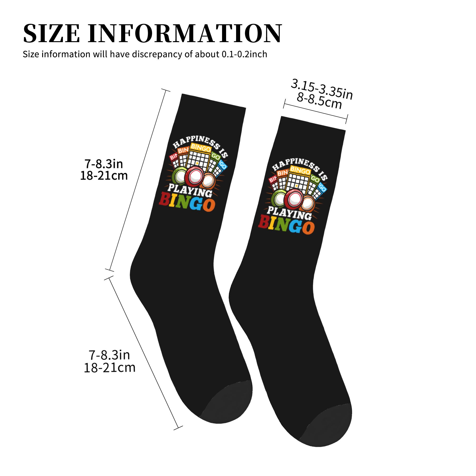 Hot Game Bingo Dress Socks Men - Women Fashion Youtube recensione e prezzo