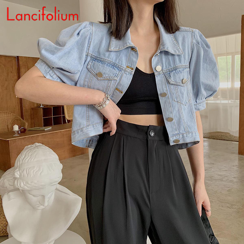 Summer Thin Basic Korean Fashi - Women Fashion Jeans Top recensione e prezzo