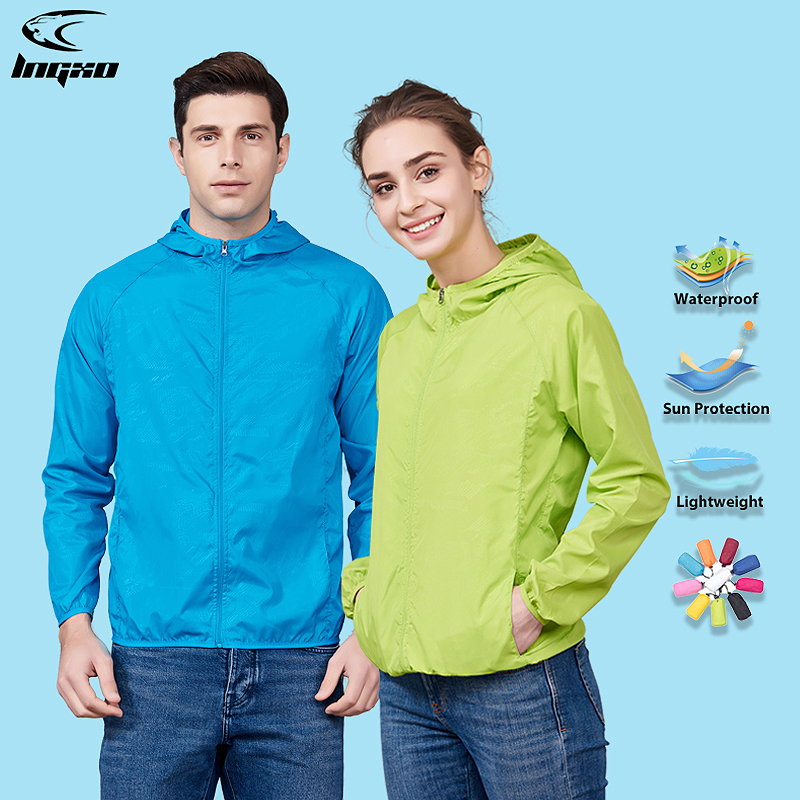 LNGXO Unisex Hiking Jacket Men - Women'S Fashion Rain Jacket recensione e prezzo