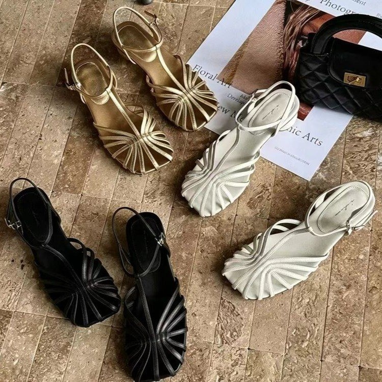 French-style Vintage Woven Toe - Women Fashion Outfits recensione e prezzo