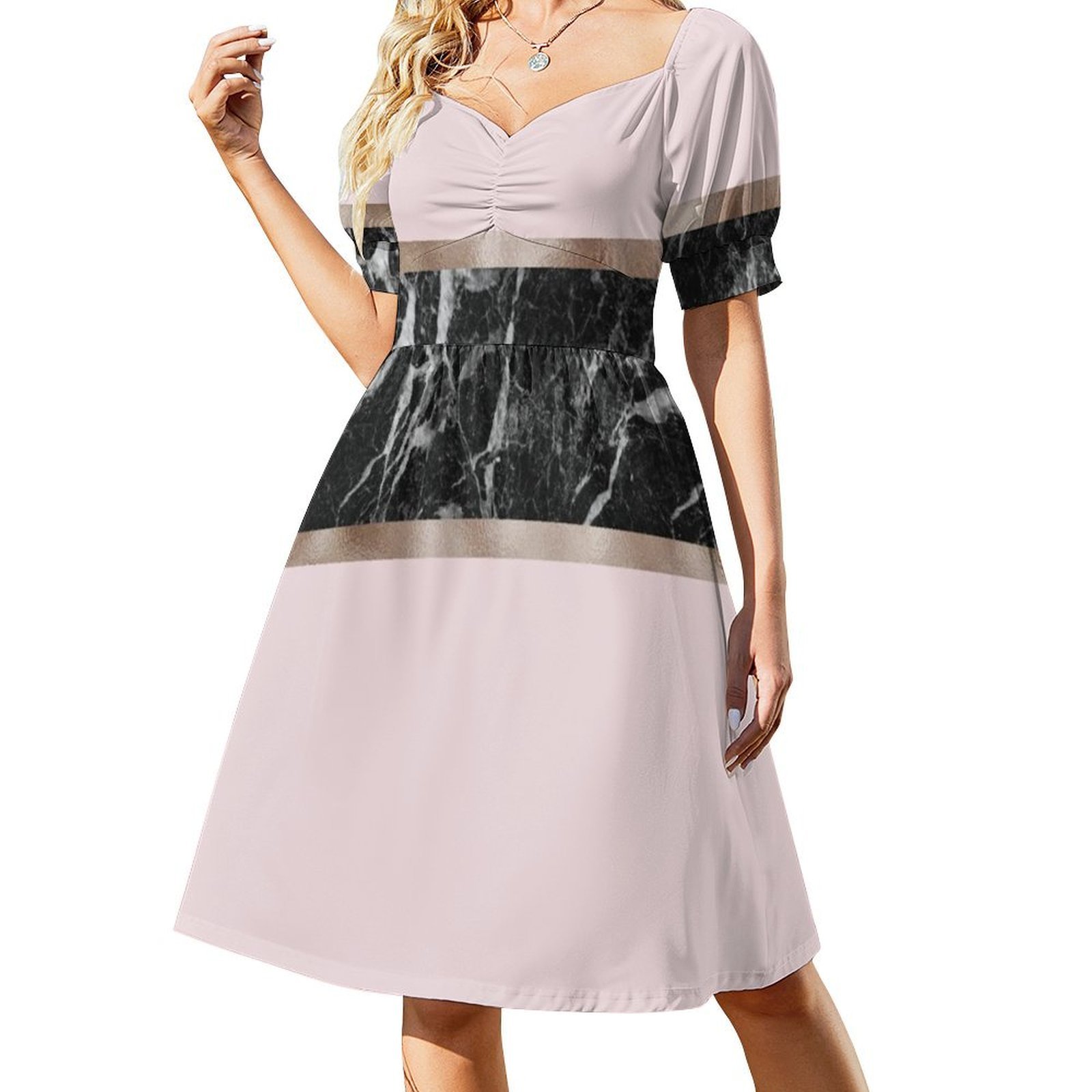 Strawberries And Cream-Black M - Women Fashion Gown recensione e prezzo