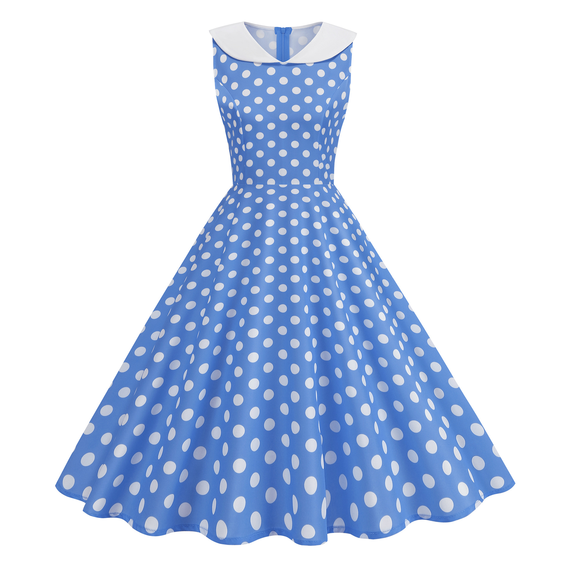 Vintage 1950s 60s Polka Dot Wo - Women'S Fashion Of The 60S recensione e prezzo