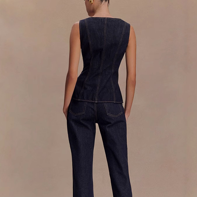 Summer Denim Pant Sets Women 2 - Women Fashion Jeans Top recensione e prezzo