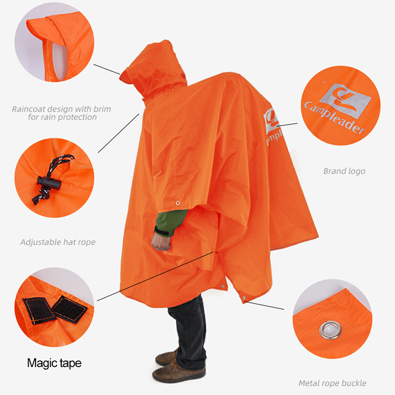 3 In 1 Outdoor Raincoat Hooded - Women'S Fashion Rain Jacket recensione e prezzo