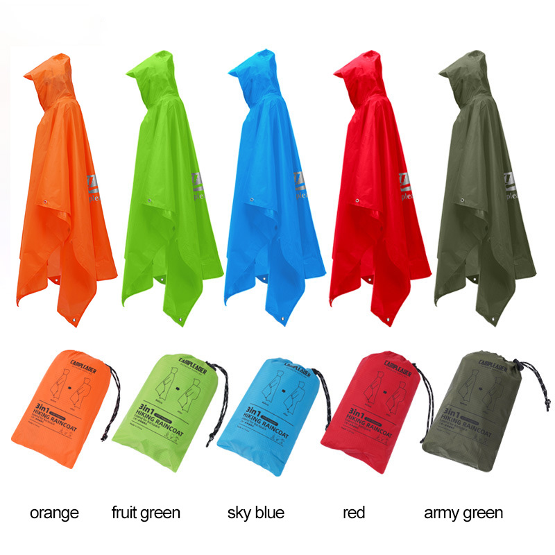 3 In 1 Outdoor Raincoat Hooded - Women'S Fashion Rain Jacket recensione e prezzo