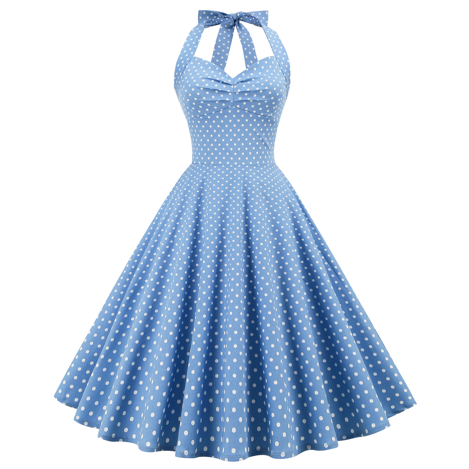 Polka Dot Hepburn Style 50s 60 - Women'S Fashion Of The 60S recensione e prezzo