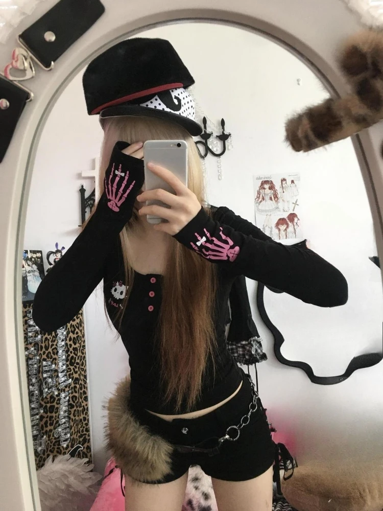 Y2K Vintage Cartoon Print T-Sh - Women'S Fashion recensione e prezzo