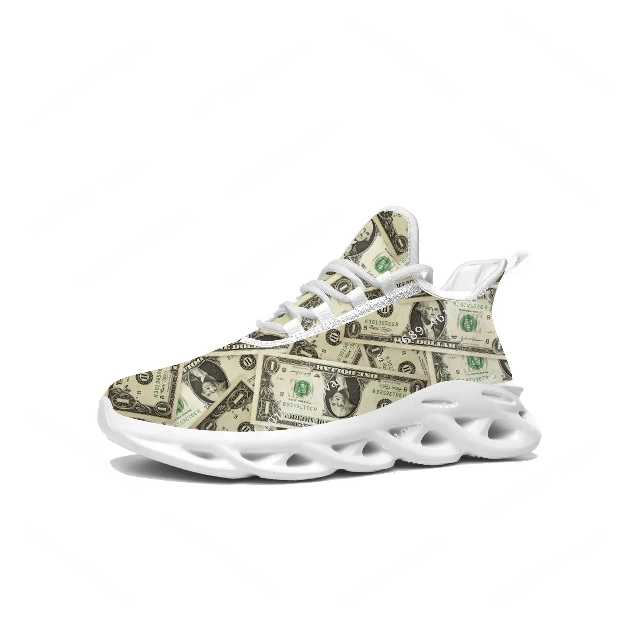 Dollar Printed Flats Sneakers  - Women'S Fashion Running Shoes recensione e prezzo