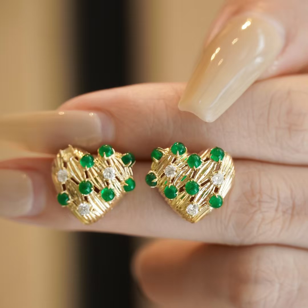 Retro14K Gold Filled Emerald D - Women'S Fashion Victorian Era recensione e prezzo