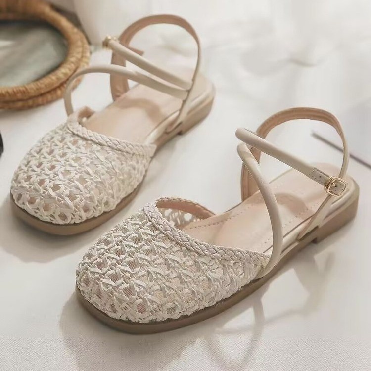 French-style Closed-toe Sandal - Women Fashion Outfits recensione e prezzo