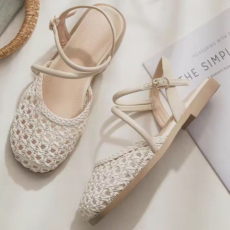 French-style Closed-toe Sandal - Women Fashion Outfits recensione e prezzo
