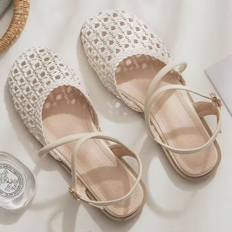 French-style Closed-toe Sandal - Women Fashion Outfits recensione e prezzo