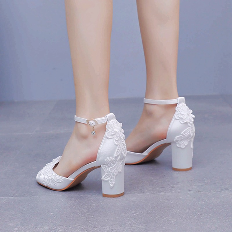 Women White Silk High Heels Su - Women'S Fashion Q recensione e prezzo