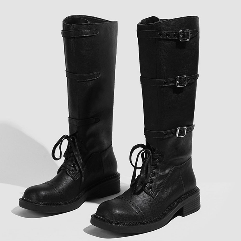 Women's Knee High Boots Vintag - Women Fashion Youtube recensione e prezzo