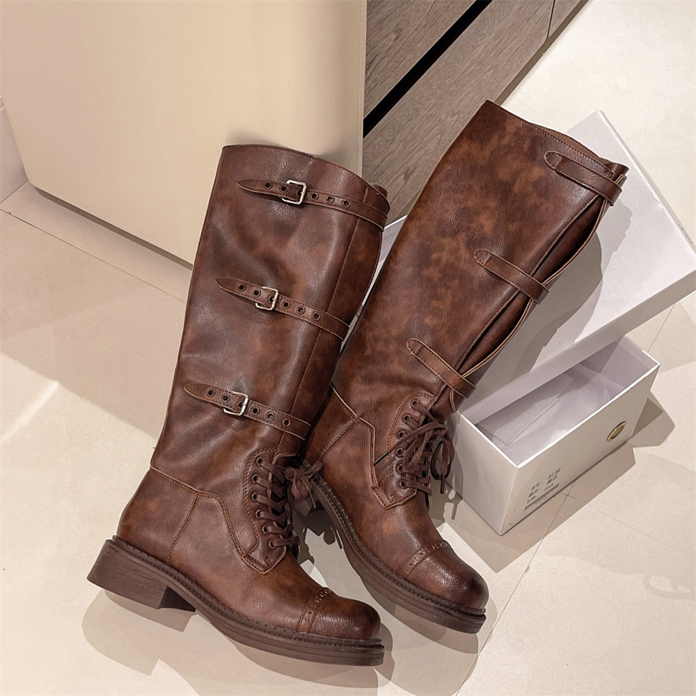 Women's Knee High Boots Vintag - Women Fashion Youtube recensione e prezzo