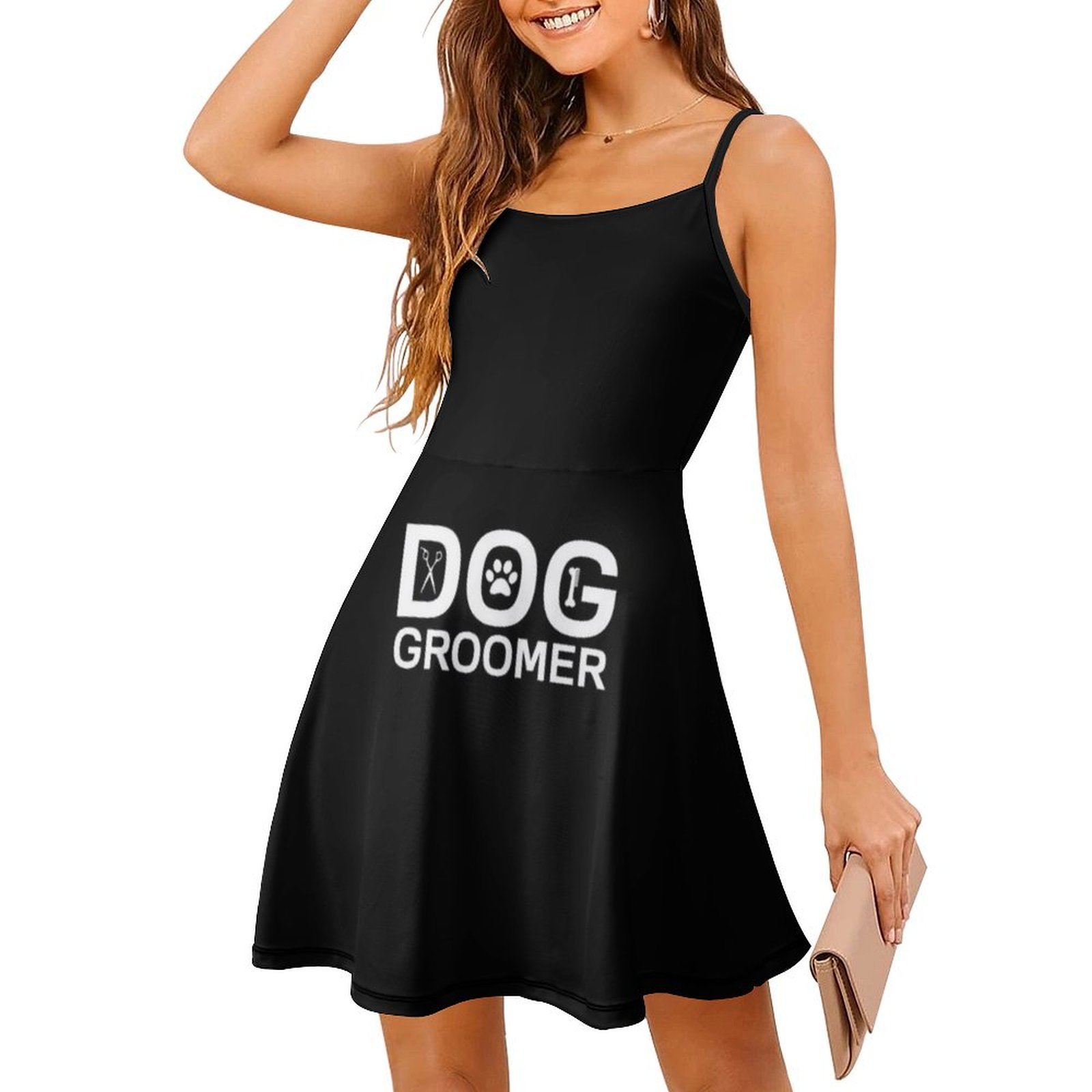 Dog Groomer Boho Chic Dress El - Women Fashion Gown recensione e prezzo