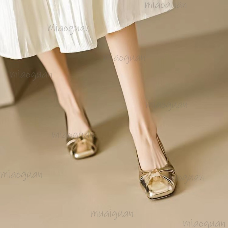 Cover Toe Low Heel Pumps Women - Women'S Fashion Walking Shoes recensione e prezzo