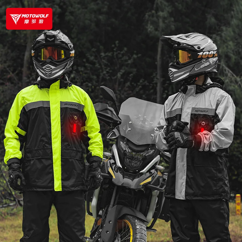 Motowolf Motorcycle Rain Coat  - Women'S Fashion Rain Jacket recensione e prezzo
