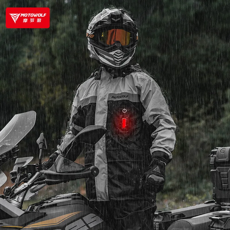 Motowolf Motorcycle Rain Coat  - Women'S Fashion Rain Jacket recensione e prezzo