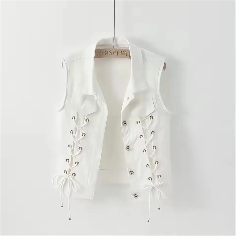 Fashion Denim Vest Female Spri - Women Fashion Jeans Top recensione e prezzo