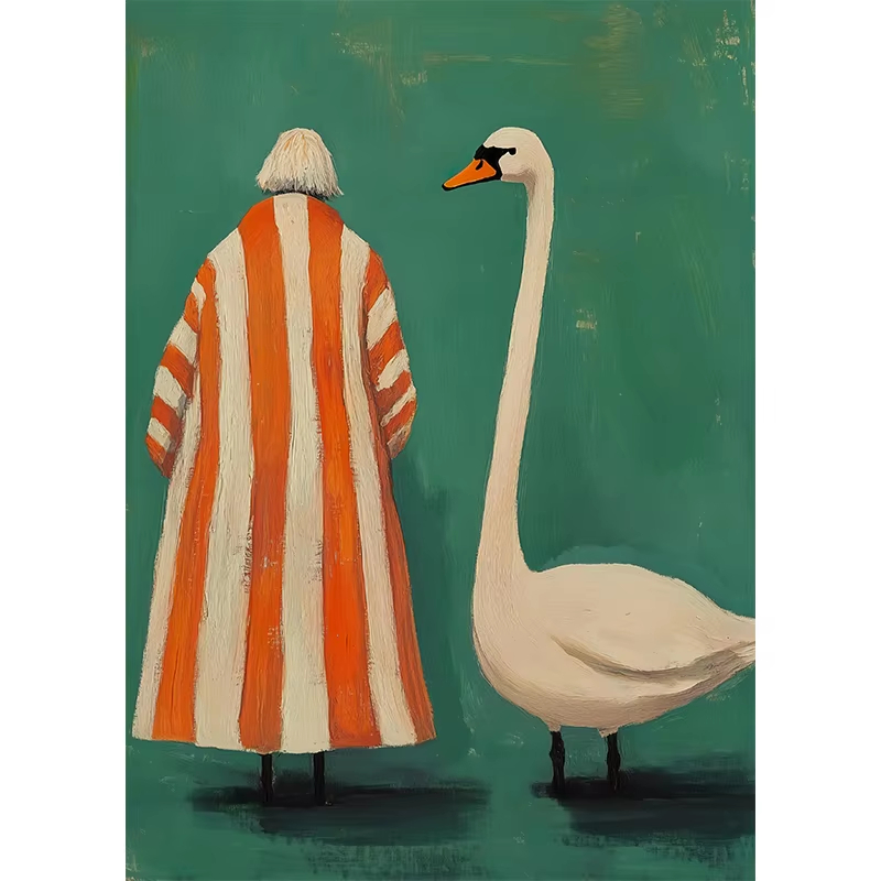Oil Painting Retro Abstract 60 - Women'S Fashion Of The 60S recensione e prezzo