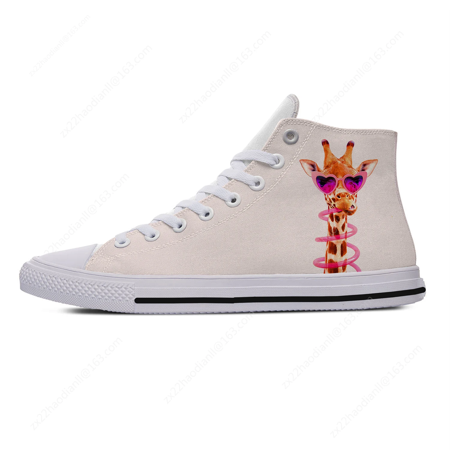 Giraffe Animal High Top Sneake - Women'S Fashion Running Shoes recensione e prezzo