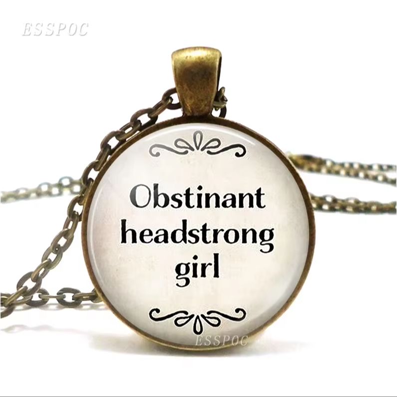 Obstinant Headstrong Girl Jane - Women Fashion Quotes recensione e prezzo