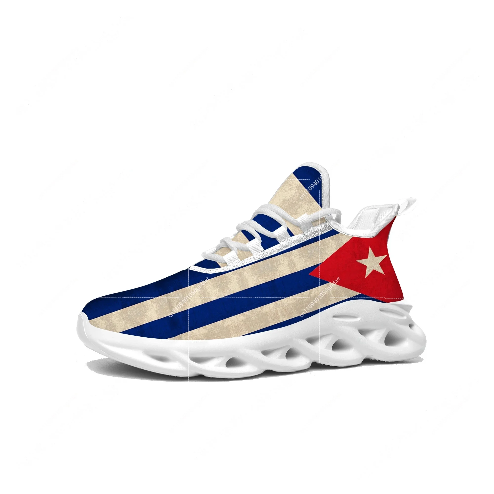 Cuban Flag Flats Sneakers Mens - Women'S Fashion Running Shoes recensione e prezzo