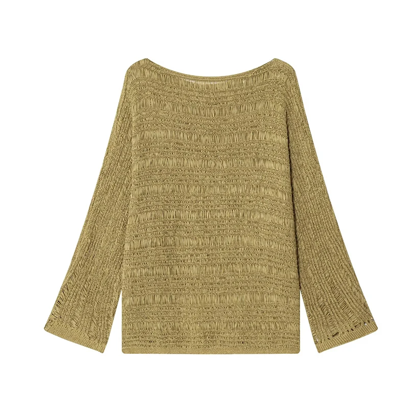Vintage Boat Neck Knit Sweater - Women'S Fashion recensione e prezzo