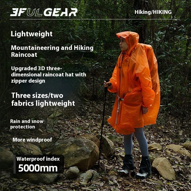 3F UL GEAR Zipper Raincoat 15D - Women'S Fashion Rain Jacket recensione e prezzo