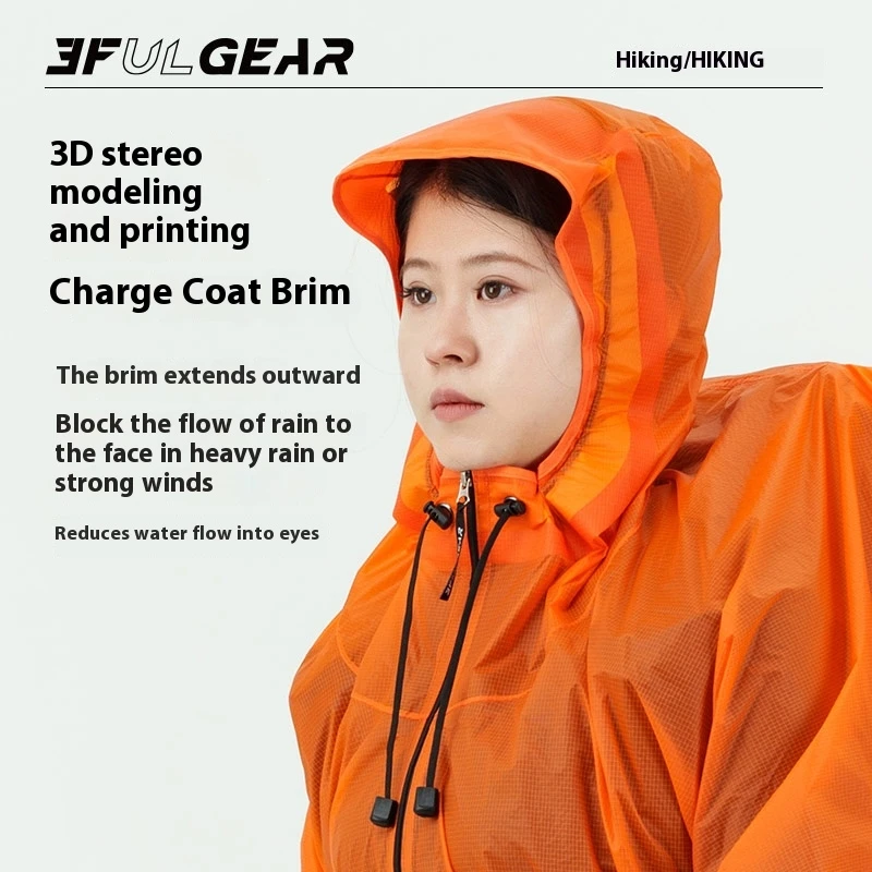 3F UL GEAR Zipper Raincoat 15D - Women'S Fashion Rain Jacket recensione e prezzo