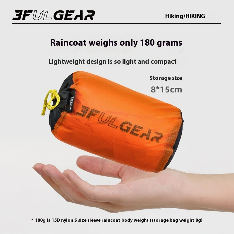 3F UL GEAR Zipper Raincoat 15D - Women'S Fashion Rain Jacket recensione e prezzo