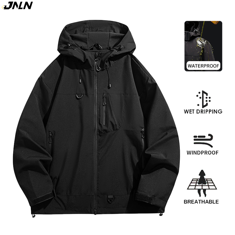 JNLN Unisex Waterproof Windbre - Women'S Fashion Rain Jacket recensione e prezzo