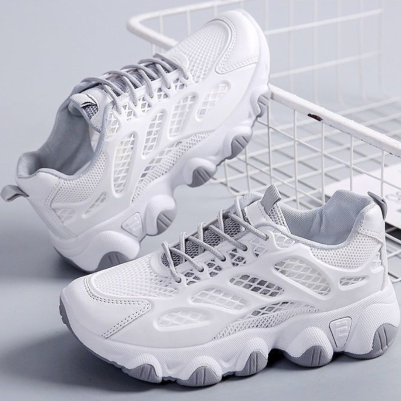 Breathable Mesh Chunky Sneaker - Women'S Fashion Running Shoes recensione e prezzo