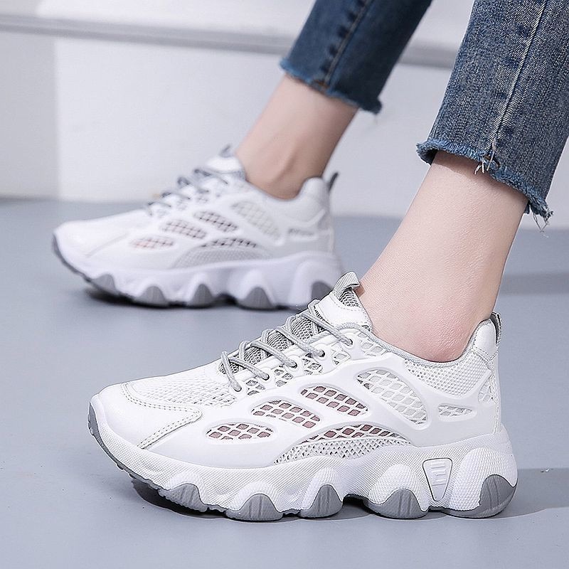 Breathable Mesh Chunky Sneaker - Women'S Fashion Running Shoes recensione e prezzo