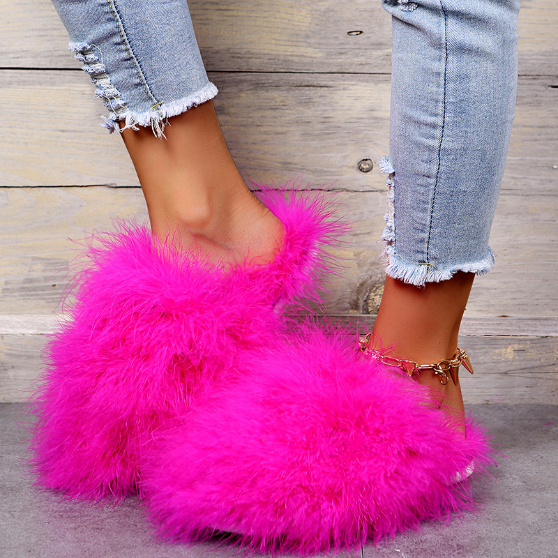 Women Luxury Fur Slippers 2025 - Women'S Fashion Spring 2025 recensione e prezzo