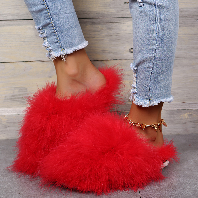 Women Luxury Fur Slippers 2025 - Women'S Fashion Spring 2025 recensione e prezzo