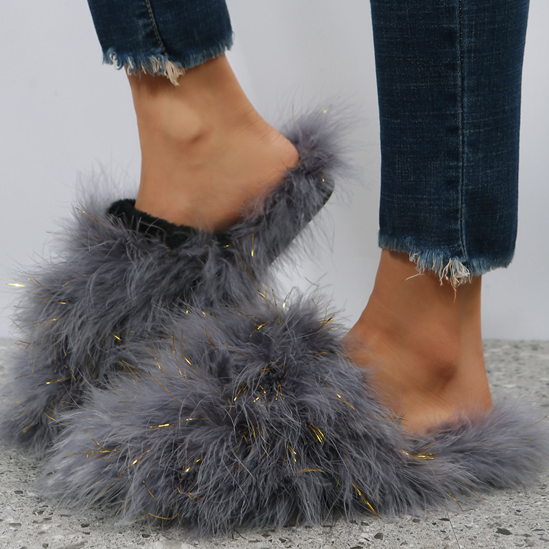 Women Luxury Fur Slippers 2025 - Women'S Fashion Spring 2025 recensione e prezzo