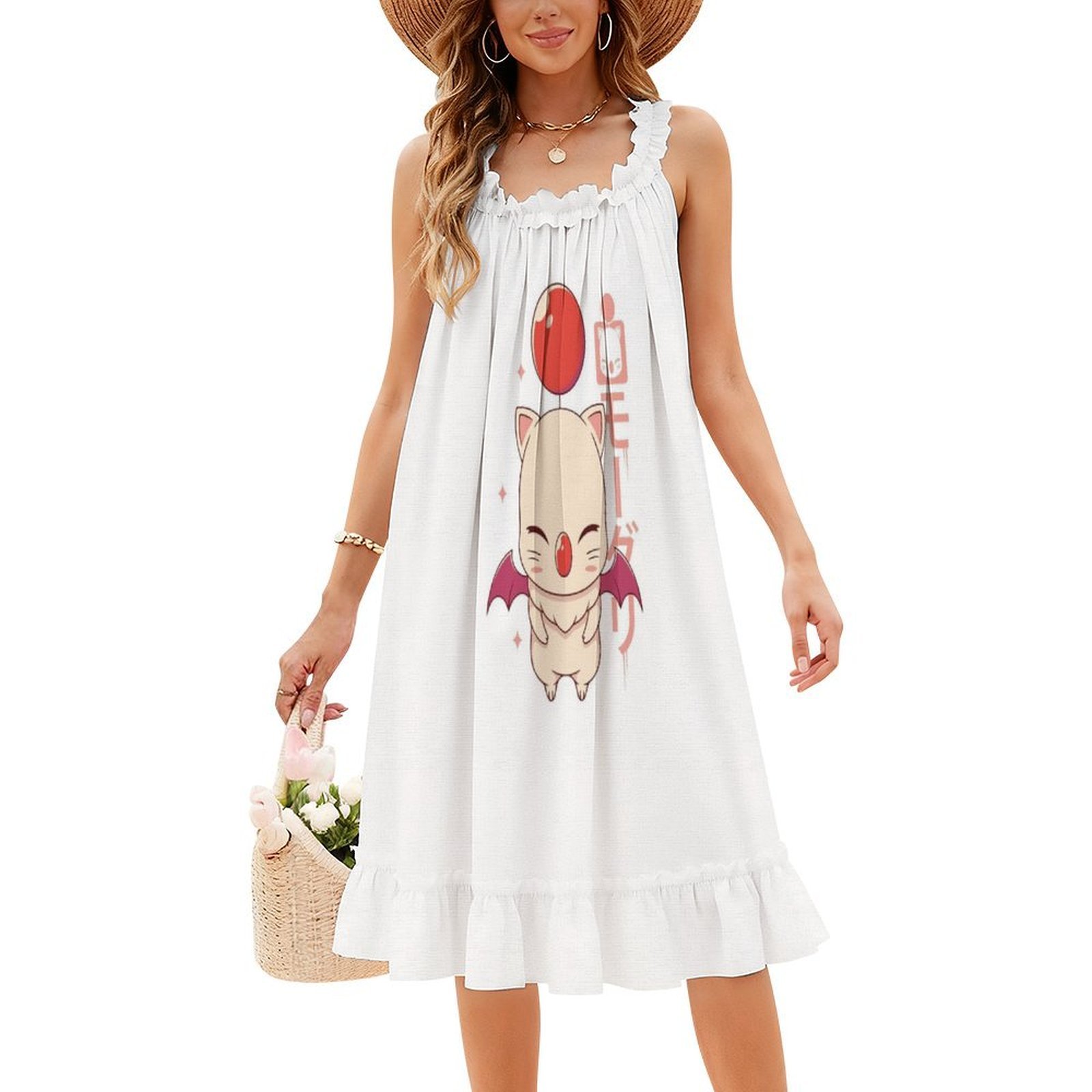 Moogle Kupo! Boho Chic Dress E - Women Fashion Gown recensione e prezzo