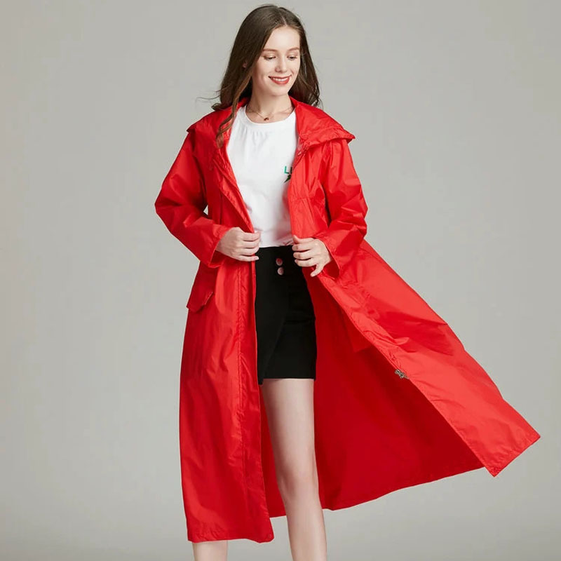 Women Lightweight Red Black Br - Women'S Fashion Rain Jacket recensione e prezzo