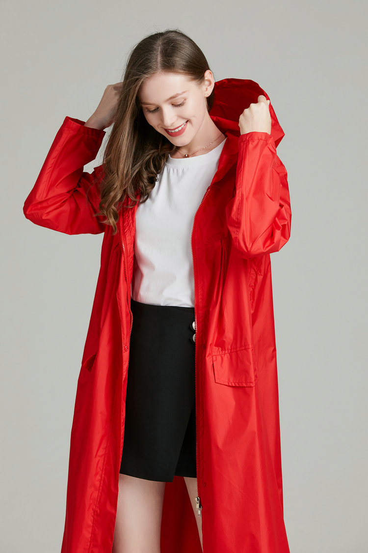 Women Lightweight Red Black Br - Women'S Fashion Rain Jacket recensione e prezzo