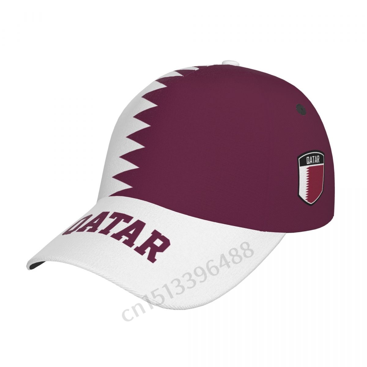 2025 Qatar Flag 3D Soccer Hats - Women Fashion Qatar recensione e prezzo