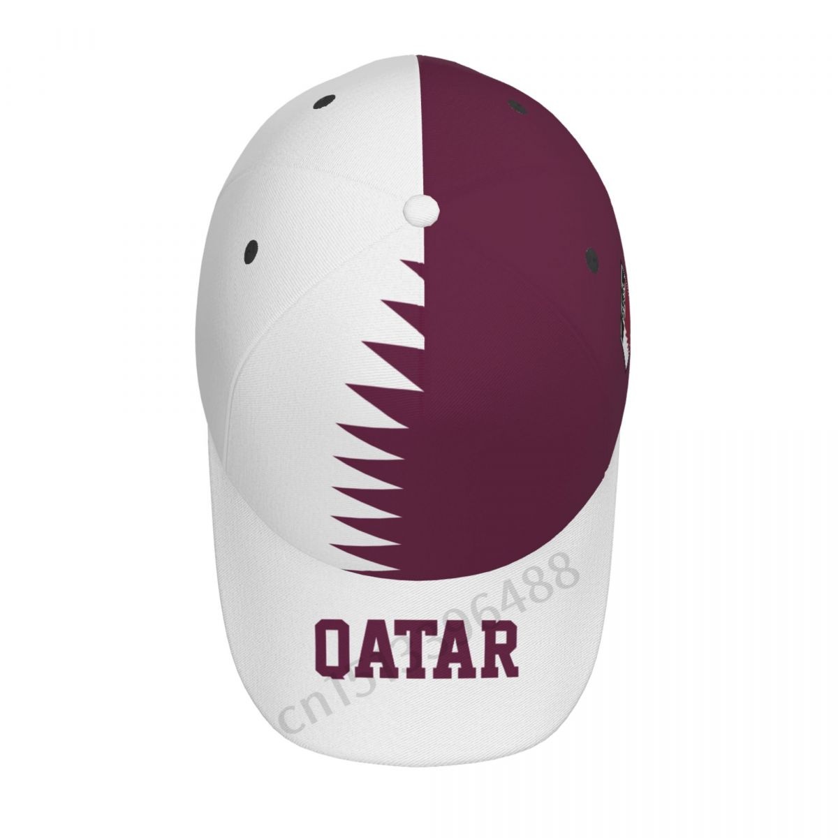 2025 Qatar Flag 3D Soccer Hats - Women Fashion Qatar recensione e prezzo