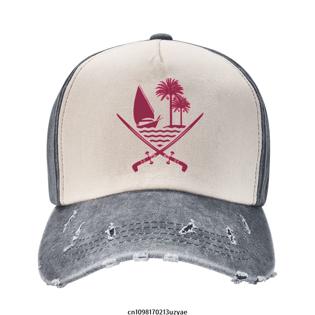 Emblem Of Qatar Cowboy Hat Wom - Women Fashion Qatar recensione e prezzo