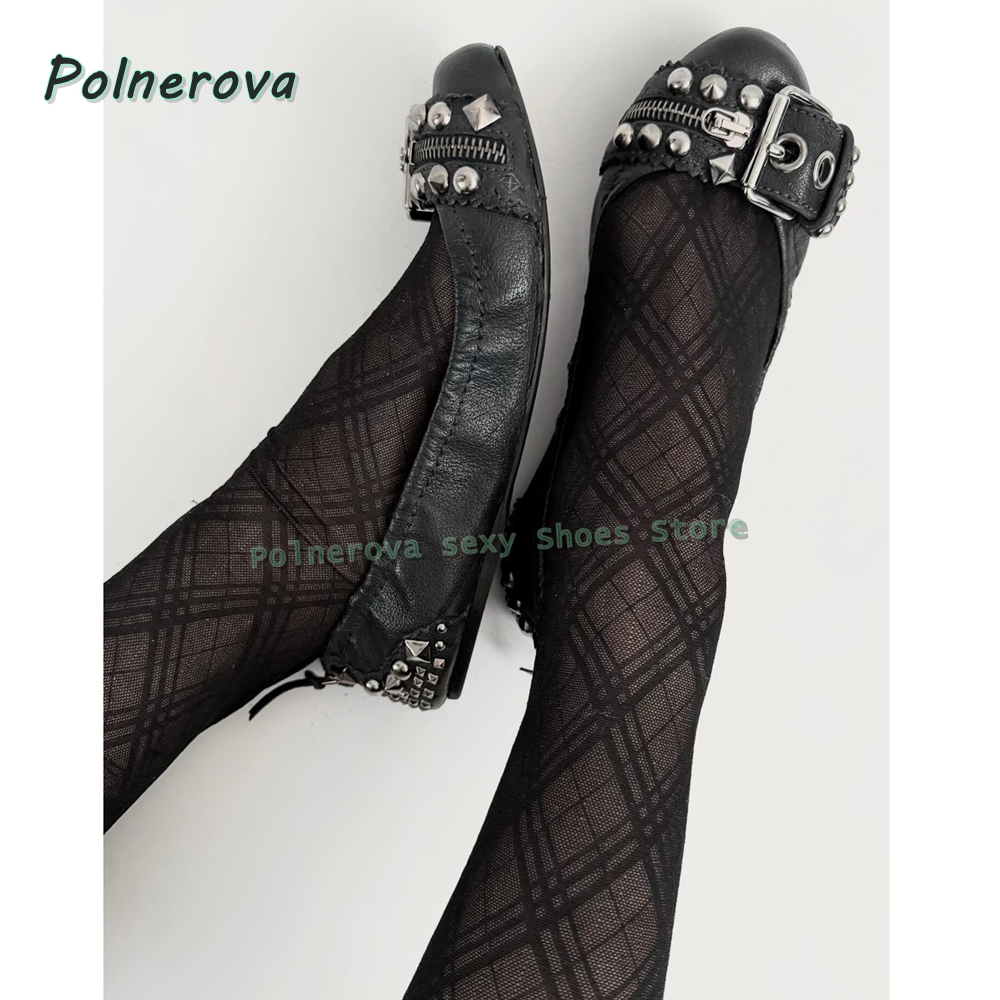 Rivet Belt Buckle Mary Jane Sh - Women'S Fashion Spring Summer 2026 recensione e prezzo
